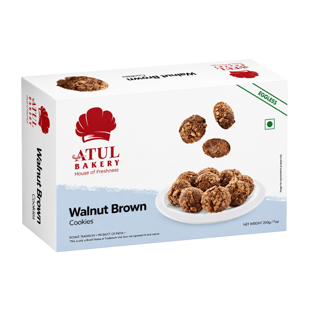 Atul Walnut Brown Cookie 200 g buy online USA - 1
